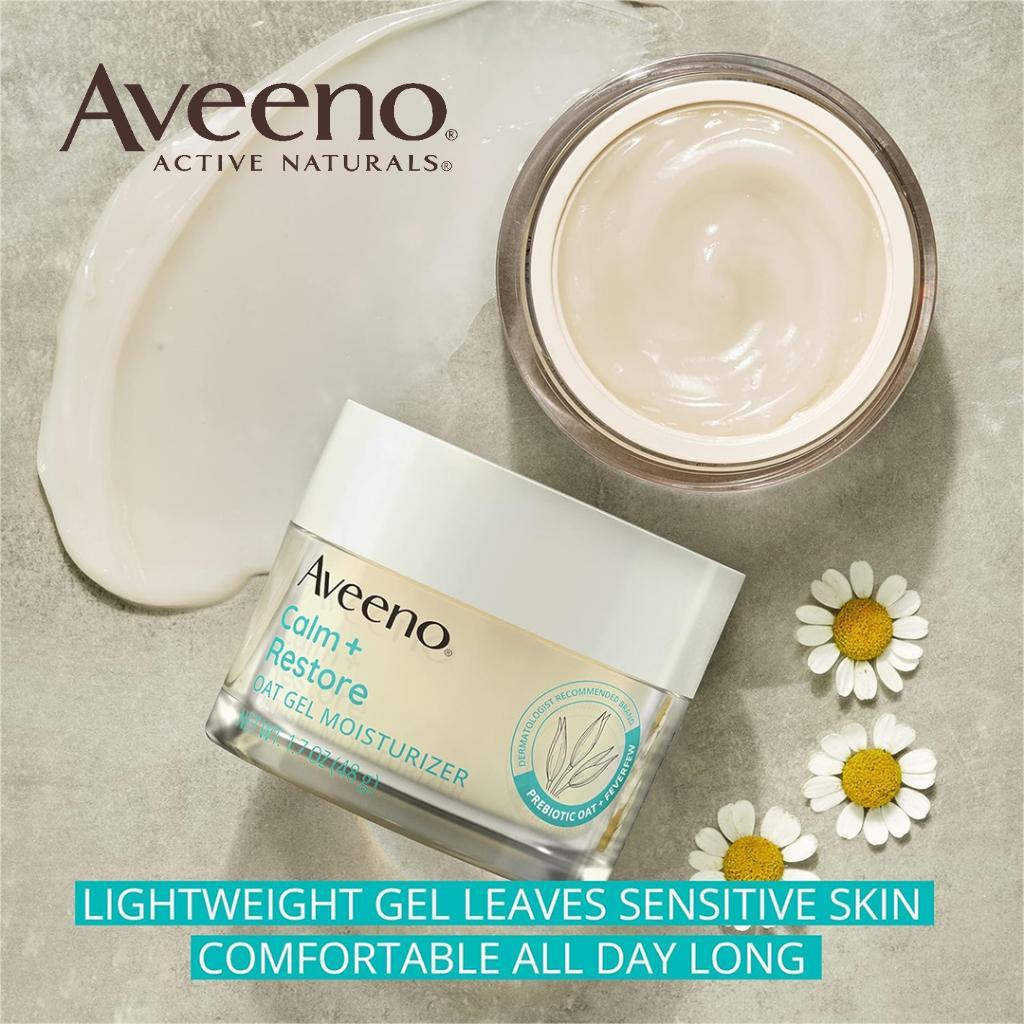 Aveeno Face Calm + Restore Oat Gel Moisturizer 48g