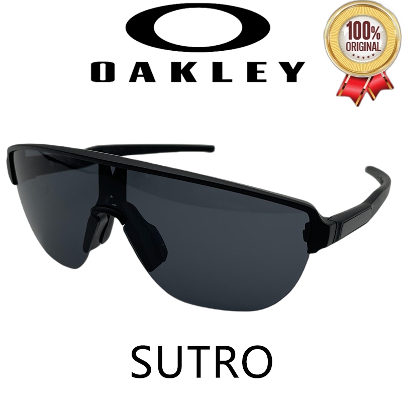 【100% Original】Kacamata Oakley Original Sunglasses SUTRO 9248/ Prizm Grey /Global / Sun /Black Grey