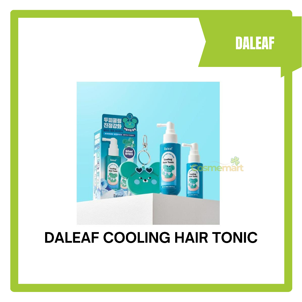 DALEAF - Cooling Hair Tonic OY Set 100ml + 50ml
