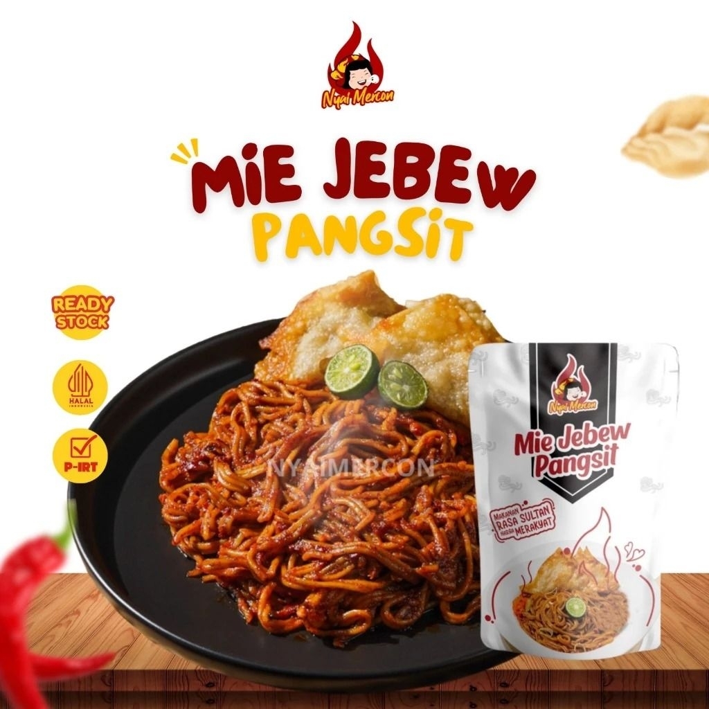 

Nyai Mercon~ MIE JEBEW PANGSIT. Enak, Gurih & Pedas