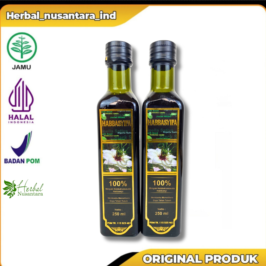 HABBASYIFA HABBATUSSAUDA CAIR 250ML ASLI ORIGINAL