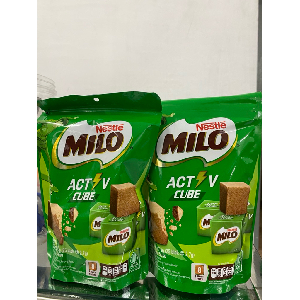 

Nestle milo cube 67.5gr isi 25 balok ed aman