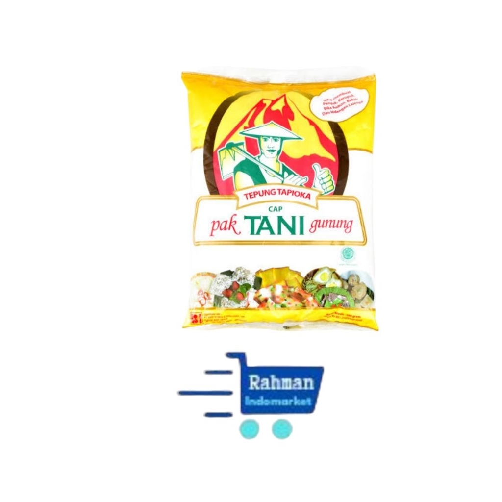 

TEPUNG TAPIOKA CAP PAK TANI GUNUNG 500GR