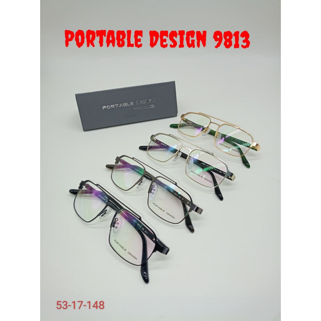 KACAMATA PORTABLE DESIGN TIPE 9813