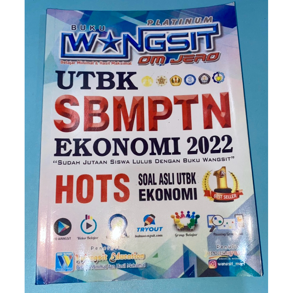 BUKU WANGSIT OM JERO UTBK/SNBT EKONOMI2022