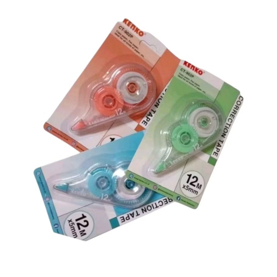 

correction tape kenko / stipo tarik kertas / pita koreksi / tip ex kertas 12 m (1 pcs)