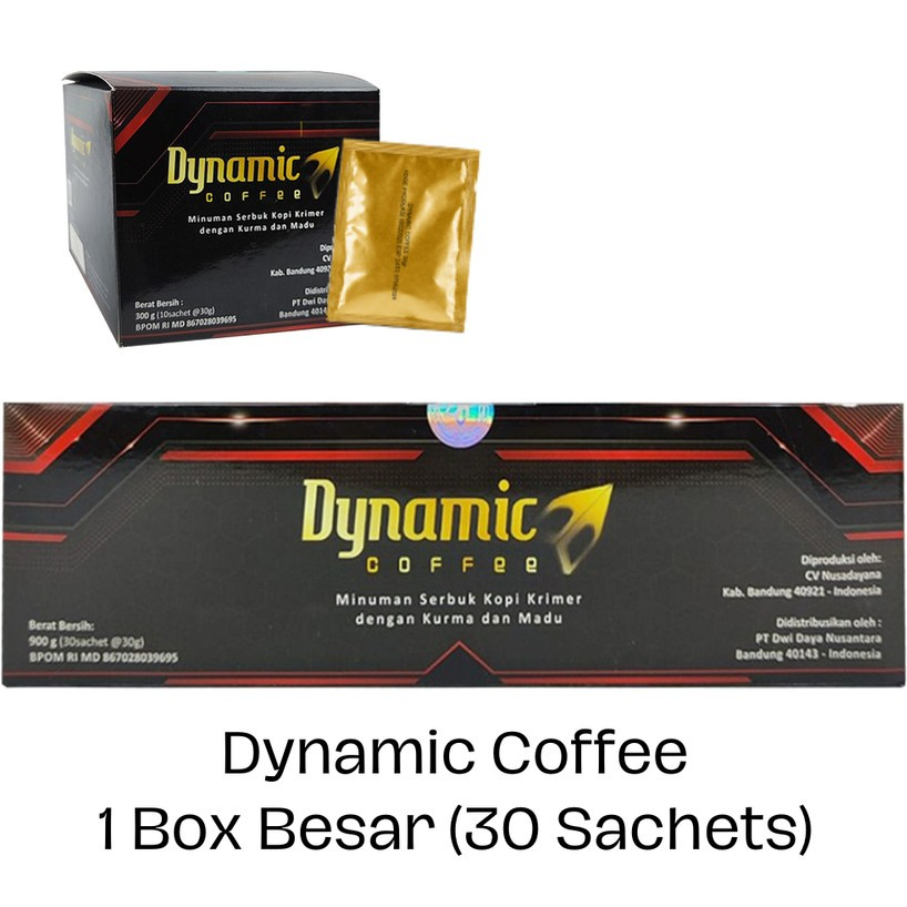 

Kopi Dynamic Original 30 Saset Dynamic Coffee asli