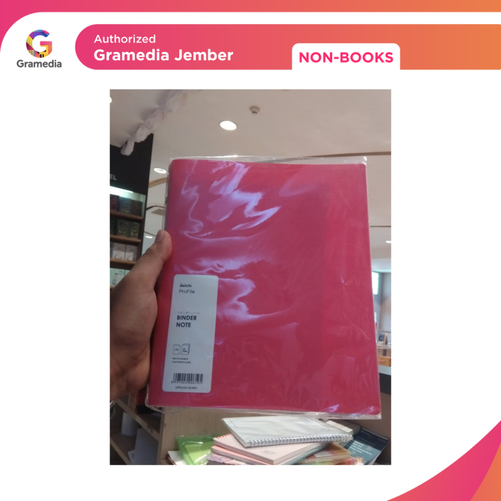 

DSCT DAIICHI BINDER NOTE A5 1 P PINK - Gramedia Jember