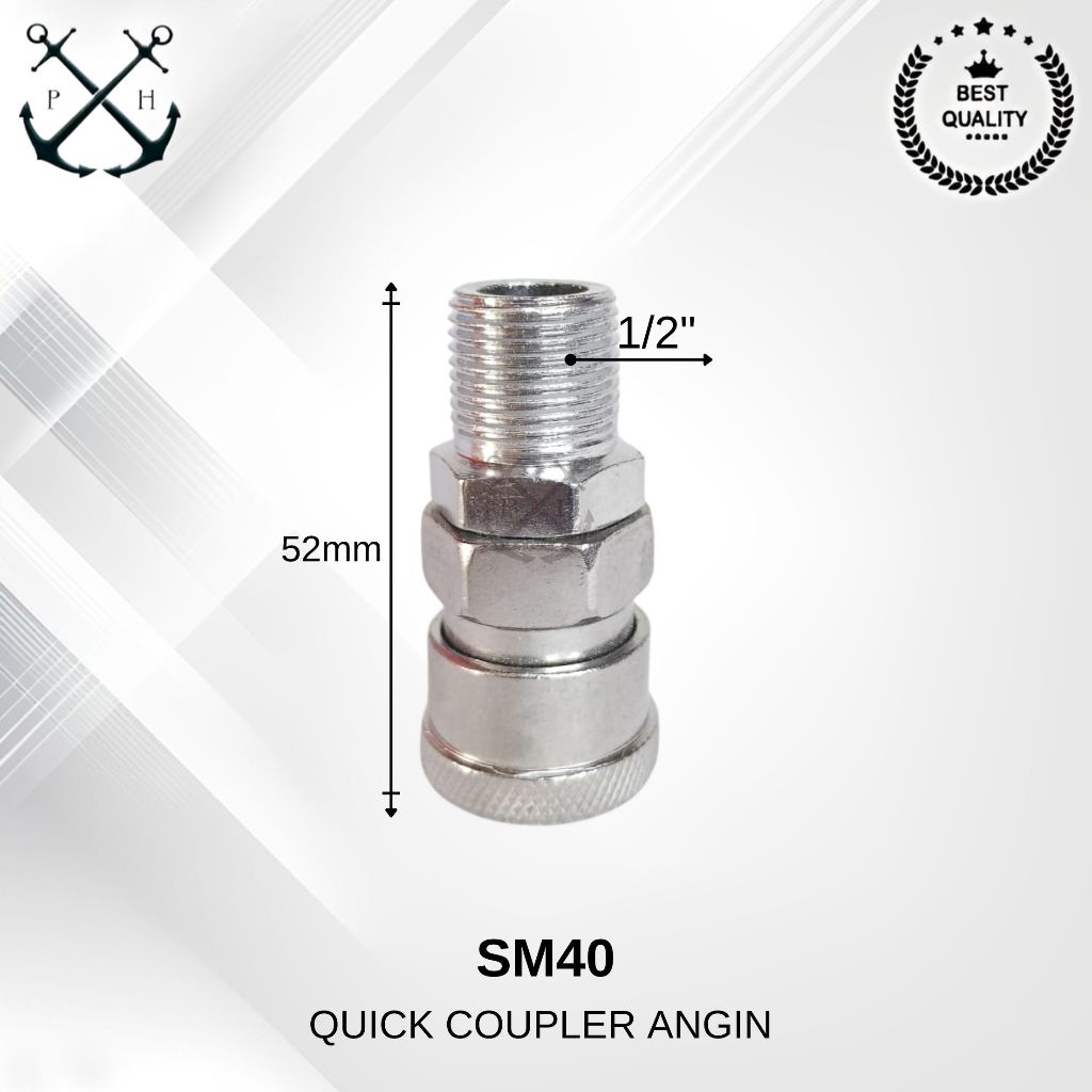 Quick coupler angin SM40 / SM 40