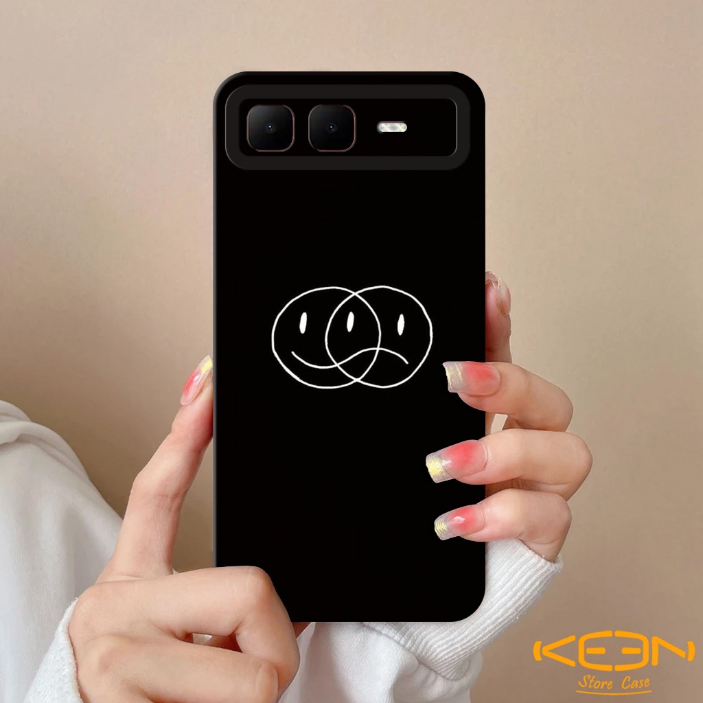 Case Hp Infinix Smart 10 Plus - Casing Hp Infinix Smart 10 Plus Motif Black Wallpaper - Premium Case