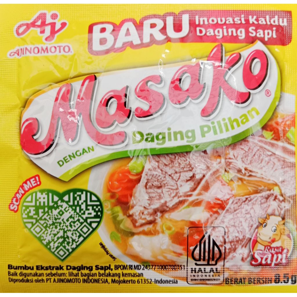 

Masako Penyedap rasa 8,5g x 12 pcs