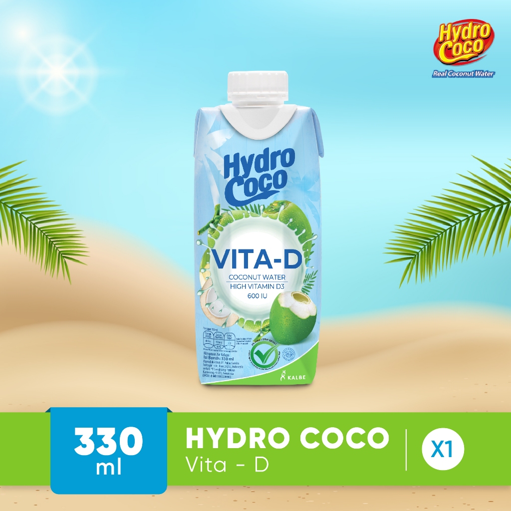 

Hydro Coco Vita-D Kemasan 330ml
