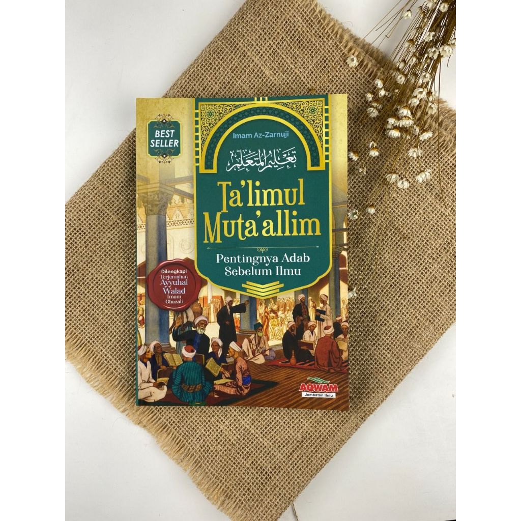 Talim Mutaalim I Kitab Pesantren l Buku Terjemahan Ta'lim Muta'alim Original Penerbit Aqwam