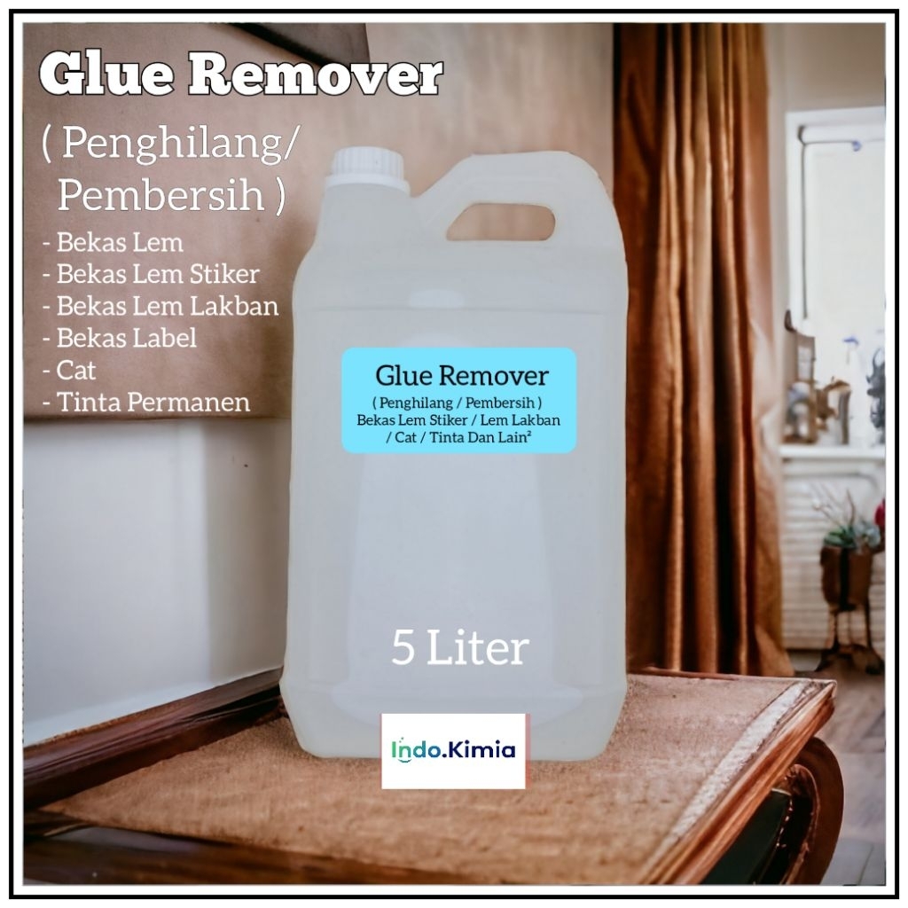 

PENGHAPUS BEKAS LEM 20LITER / PEMBERSIH BEKAS LEM ( BEKAS STIKER, LEM LAKBAN, LEM LABEL ) GLUE REMOVER