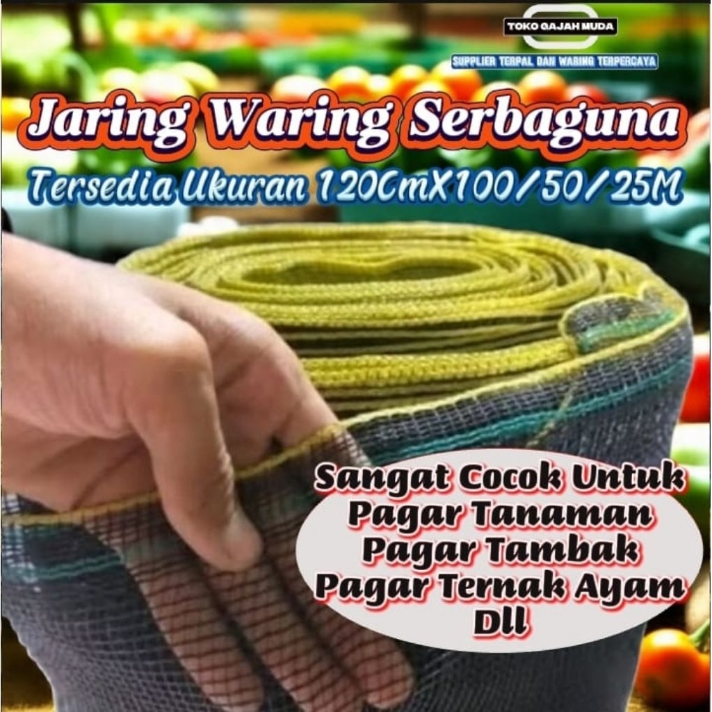 Waring jaring 100meter promo terbatas