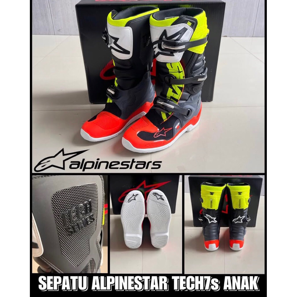 sepatu alpinestars tech7s anak