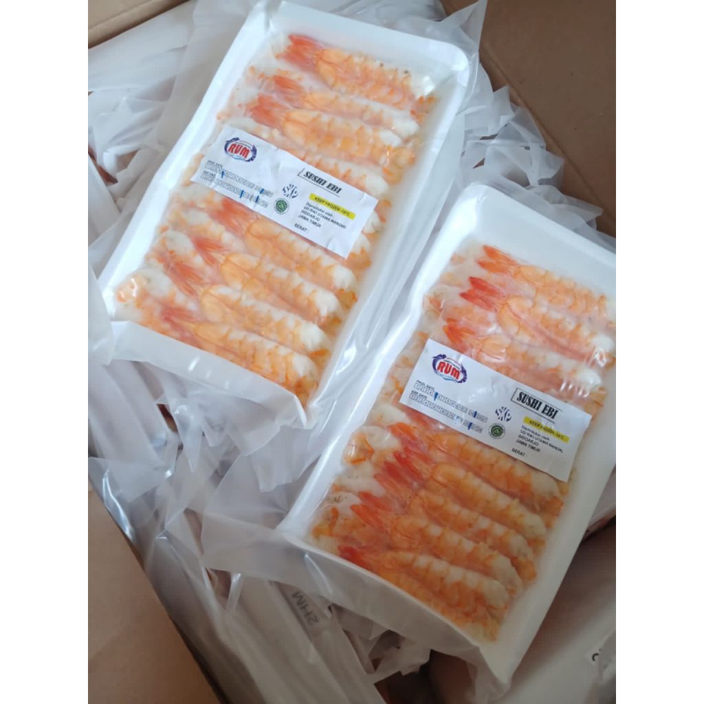 

Udang Kupas Sushi Ebi 250gr