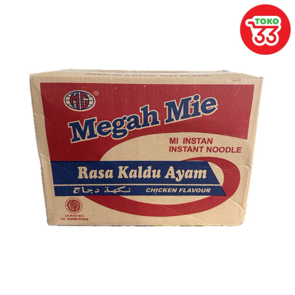

Megah Mie Kaldu Ayam 1 dos isi 40