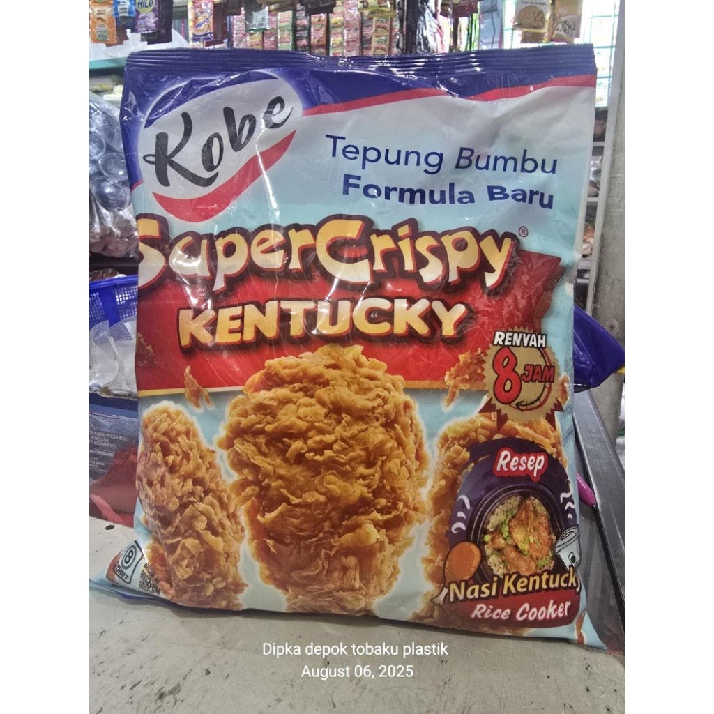

tepung kobe super crispy kentucky renyah 8 jam 850gram