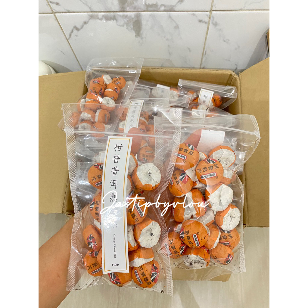 

ORANGE CITRUS PU ER TEA VIRAL BANYAK MANFAAT