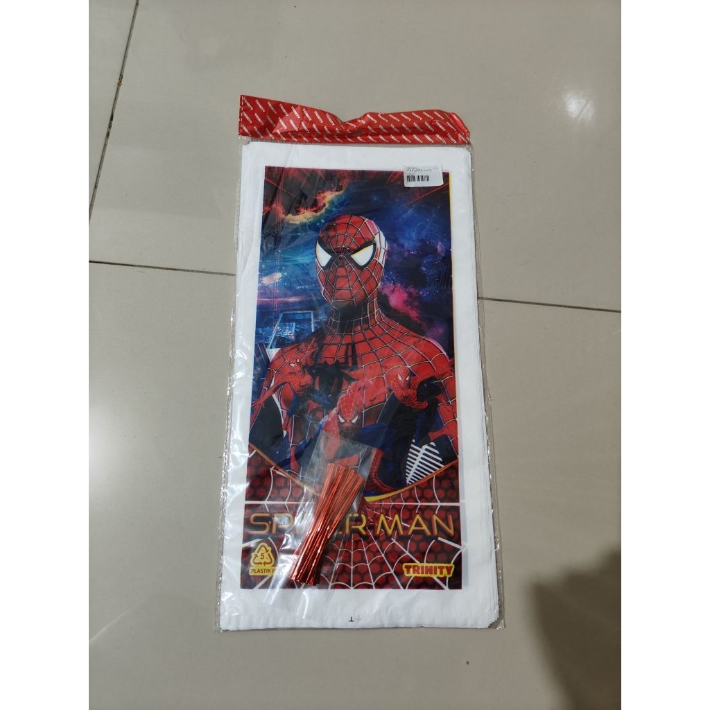 

plastik white OPP spidermen