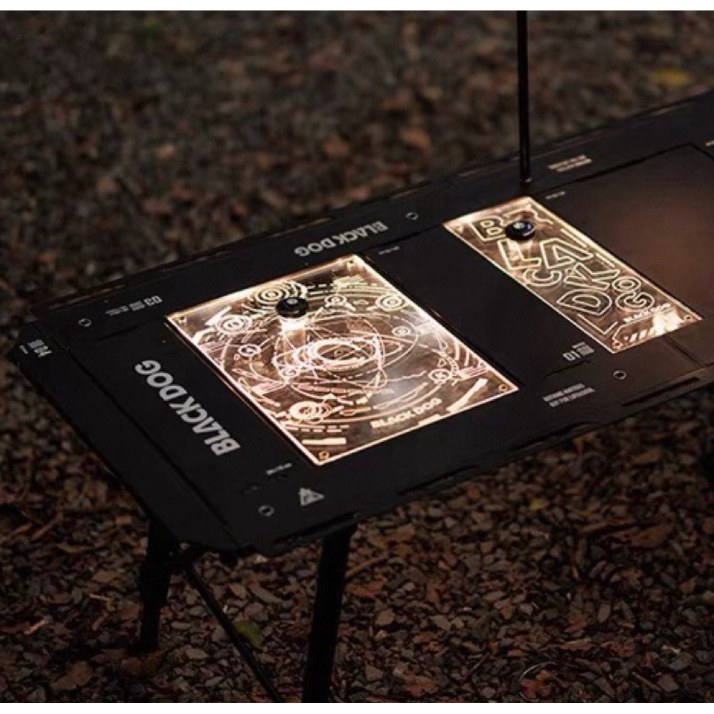 BLACKDOG ACRYLIC IGT PLAT TABLE PAPAN AKRILIK BENING MEJA IGT CAMPING OUTDOOR