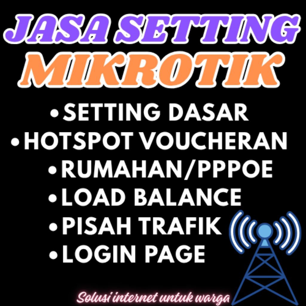 Jasa Setting Mikrotik
