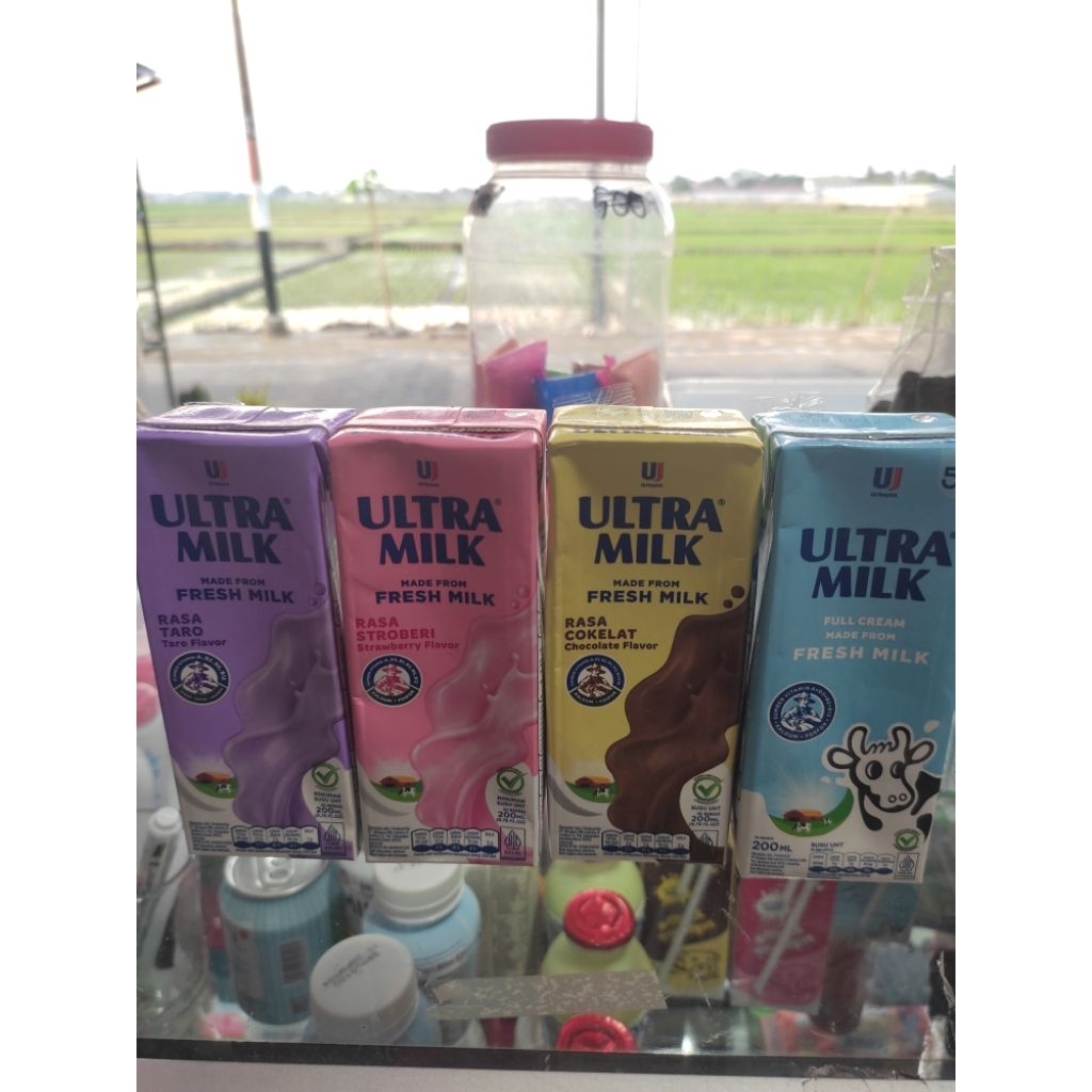 

Ultra Milk all varian 200ml susu ultra milk