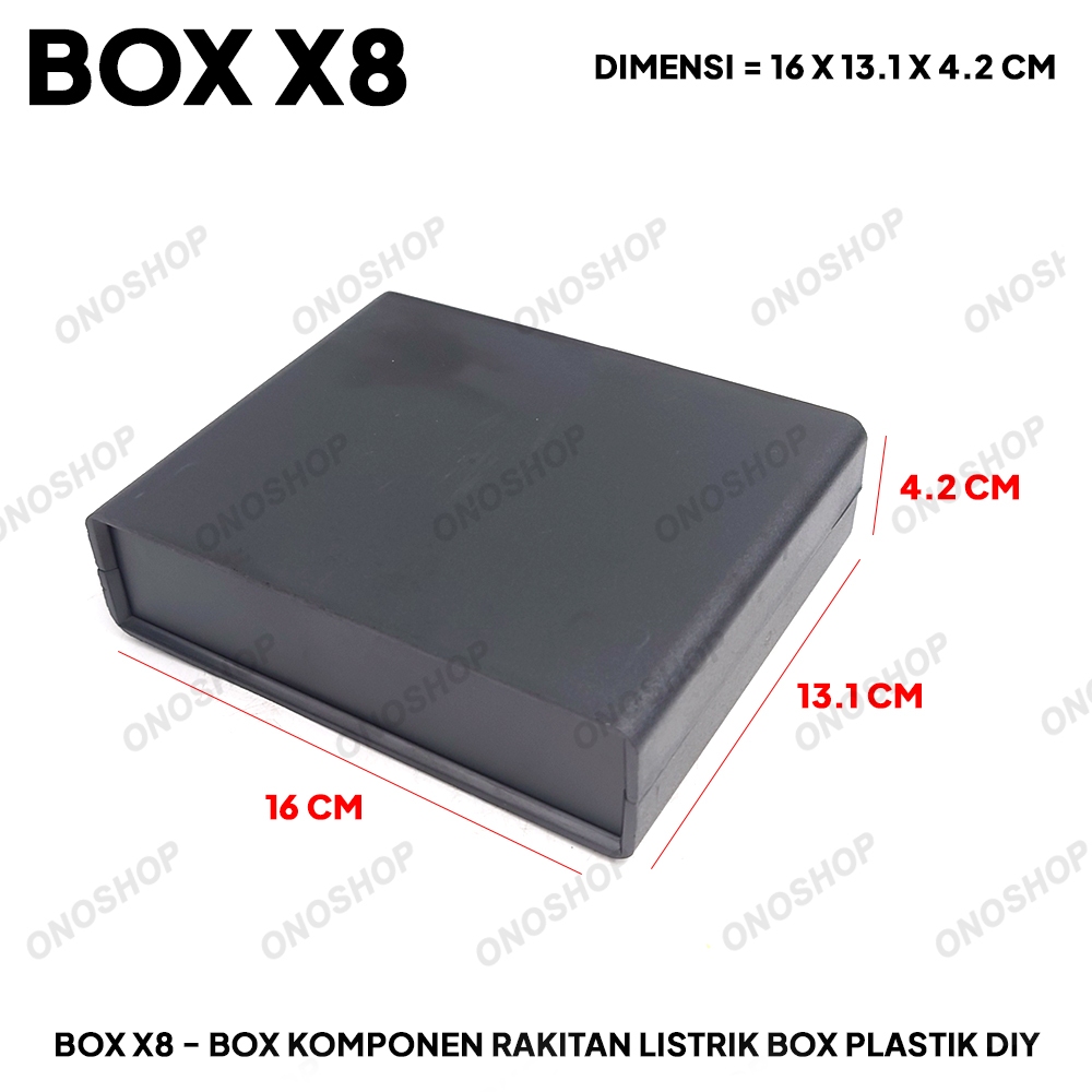 

Box X8 - Box Komponen Rakitan Listrik Box Plastik DIY