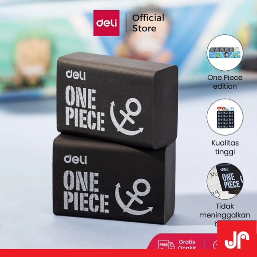 

DELI ONE PIECE SCHOOL ERASER EH31X / PENGHAPUS ANAK MOTIF ONE PIECE / PENGHAPUS ONE PIECE