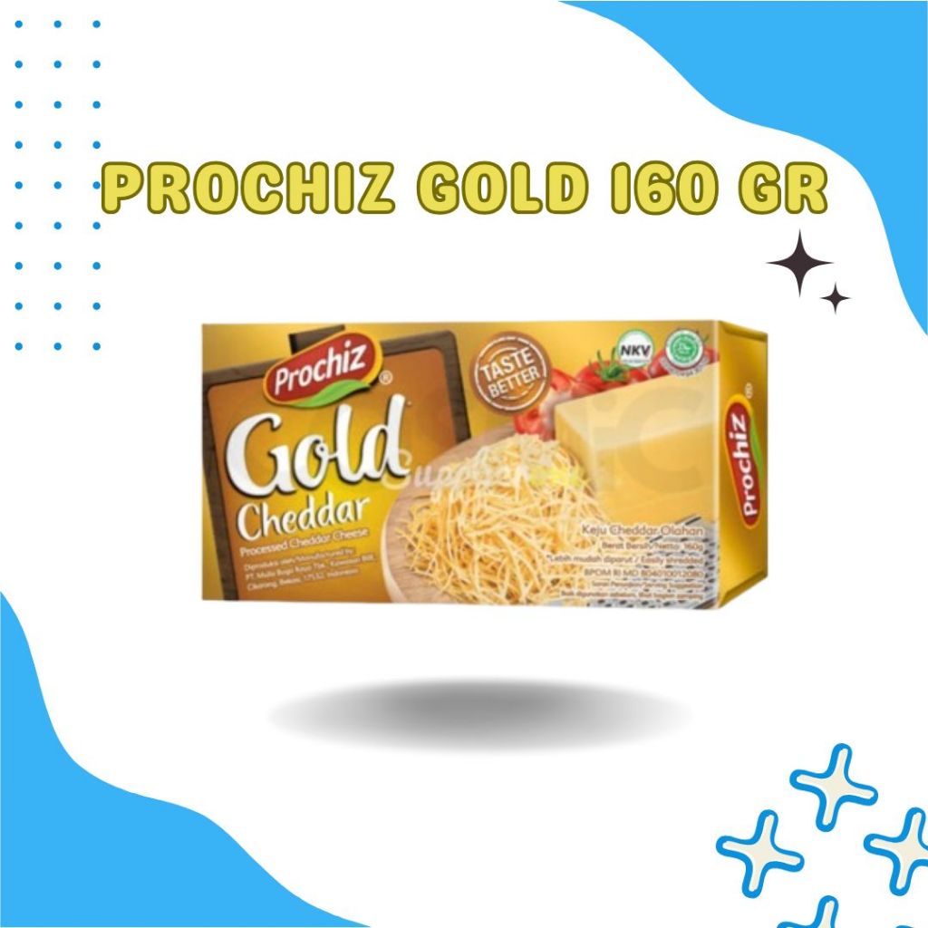 

Keju Prochiz Gold 160gr / Keju Prochiz Gold