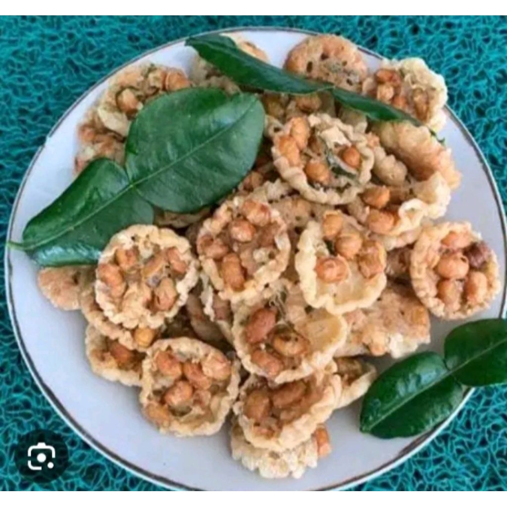 

Peyek Koin kacang daun jeruk