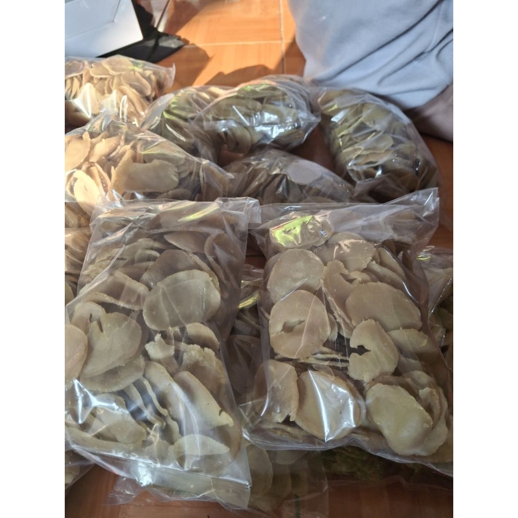 

KERUPUK PULI MAS MICEK /kerupuk bawang 500g