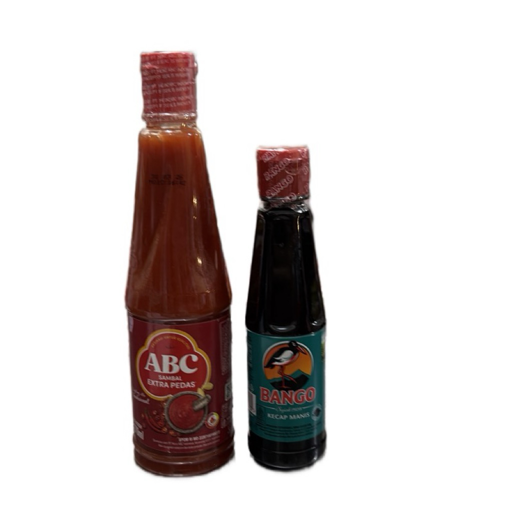 

(C2) Combo Hemat 1pcs Sambal Extra Pedas 270ml & 1pcs Kecap manis Bango 189g