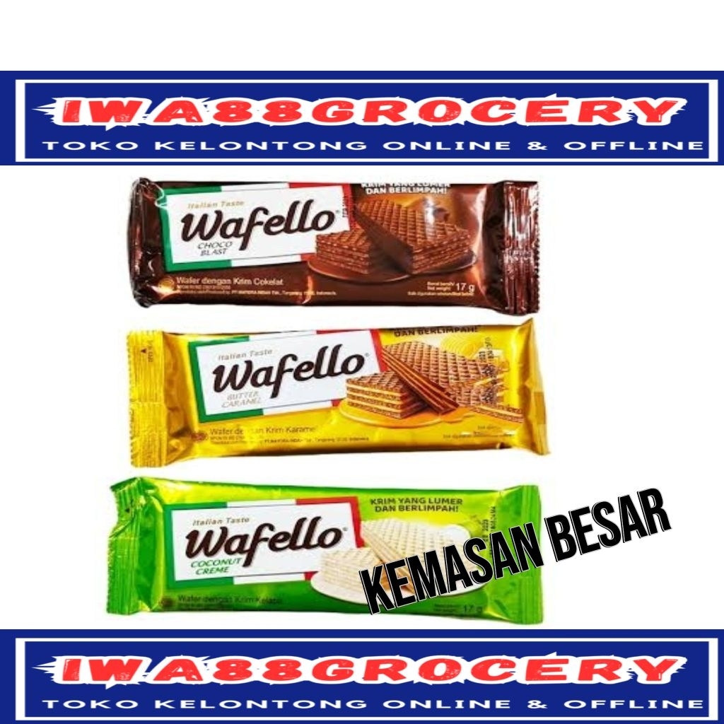 

Roma wafer krim wafello zuper besar