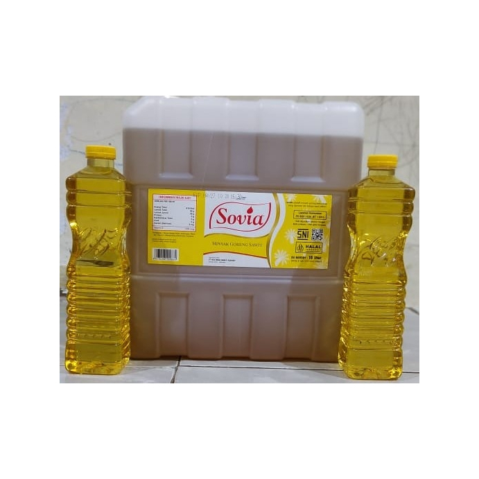 

Minyak Goreng Sovia Botol Kualitas Terbaik/Botol