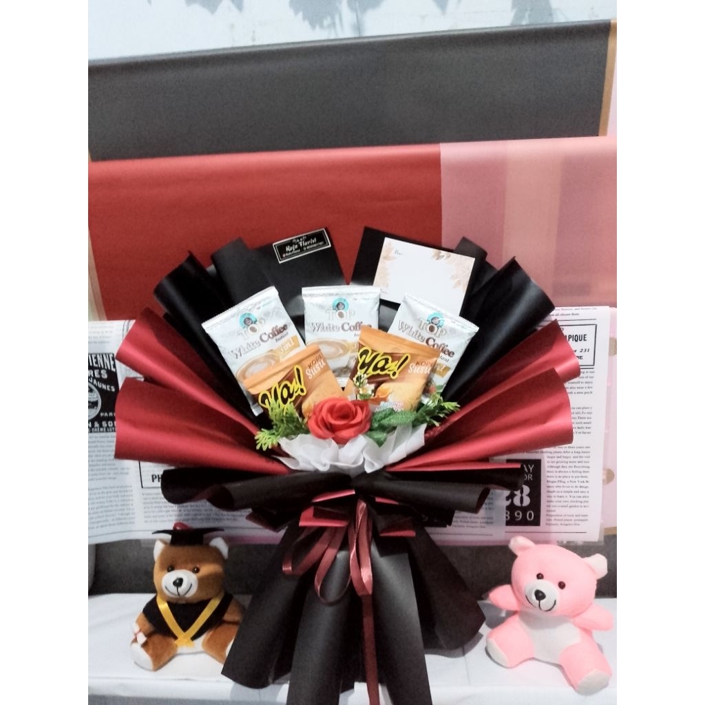 

buket kopi white 5 sachet