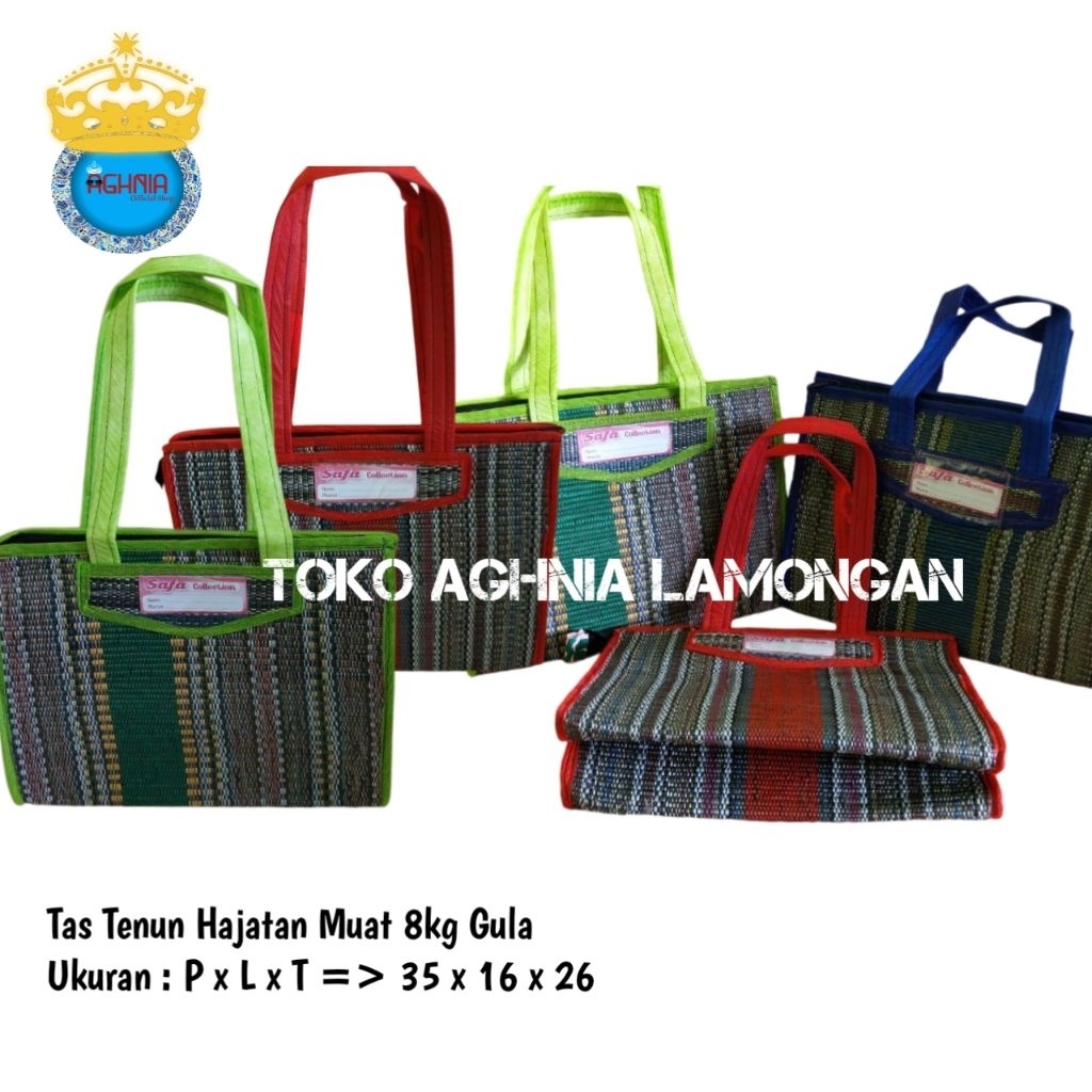 

Tas Hajatan Tenun Tikar (Muat Gula 8Kg) / Tas Buwuh / Tas Souvenir / Tas Murah