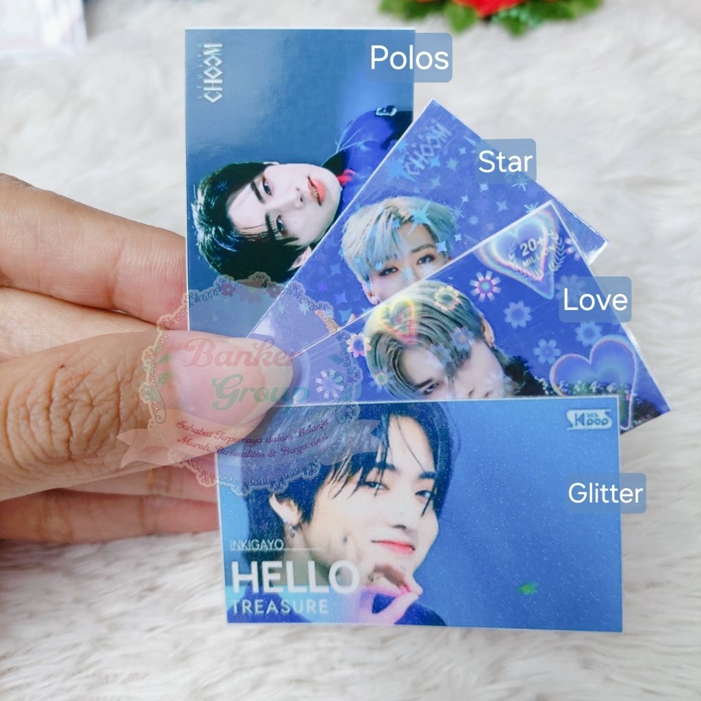 

(ISI 30PCS) STICKER THUMBNAIL MUSIC SHOW IDOL KPOP / FANCAM FREEBIES