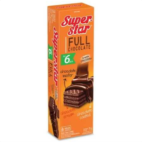 

Superstar chocolate 75gr 6's‼️TERMURAH‼️