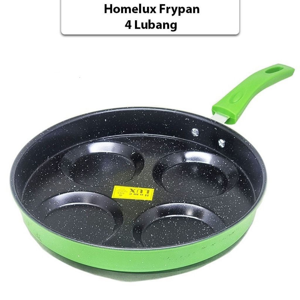 Cetakan Telur Ceplok Teflon Telur 4 Lobang Anti Lengket High Quality