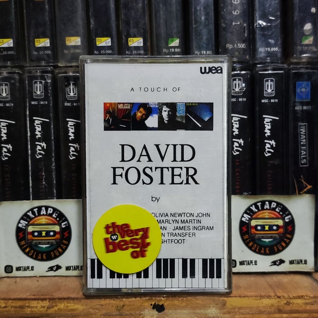 Kaset Pita - A Touch Of - David Foster - Peter Cetera - Olivia Newton John - Al Jarreau - Marlyn Mar