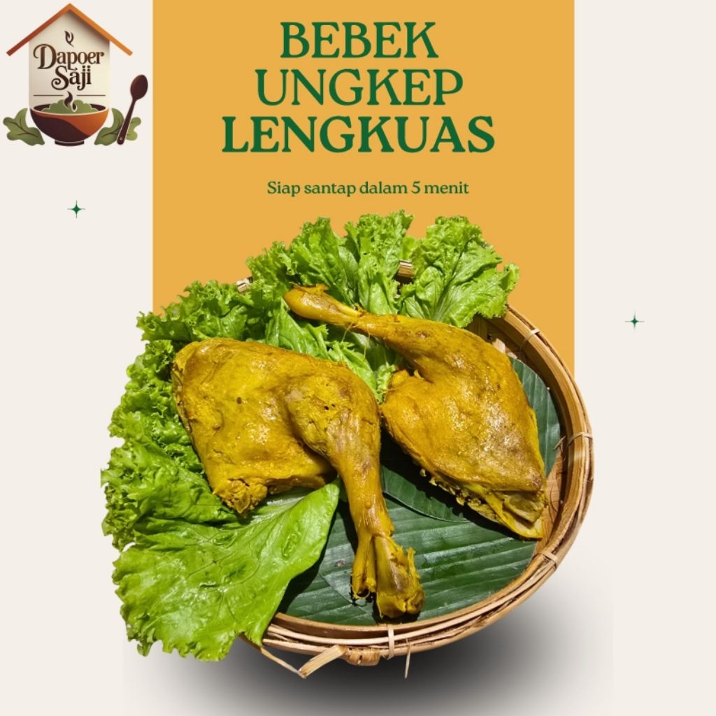 

Bebek Ungkep Lengkuas (1pack isi 2pcs)