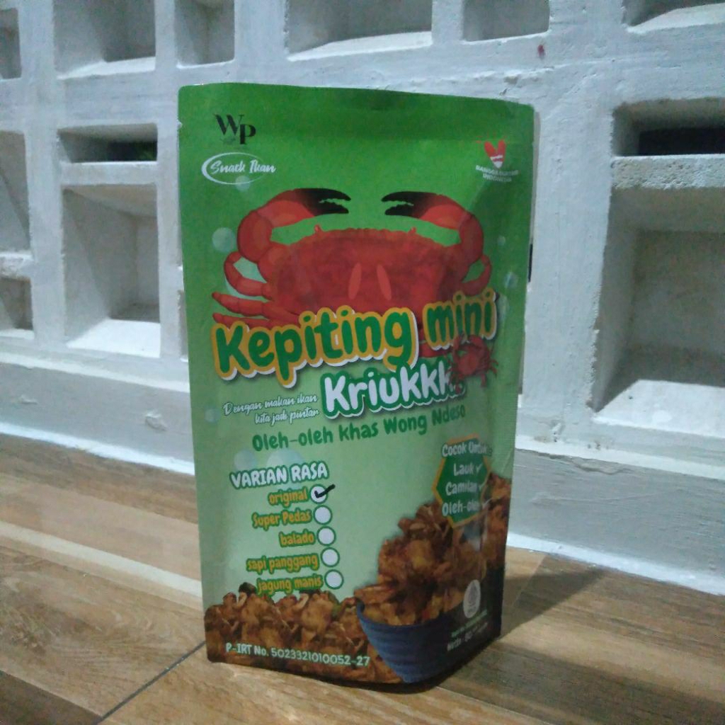 

kripik kepiting crispy