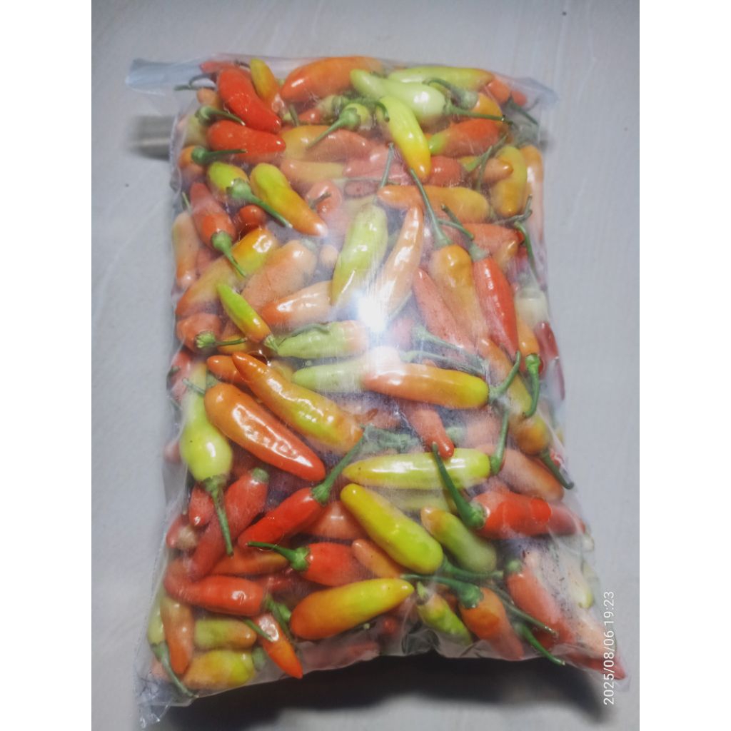 

JUAL CABAI RAWIT MERAH OER TAVI~Berat:1 Kg,0.5 Kg,0.2 Kg~Tonase Panen Sedang~KELOLA BOGA MART