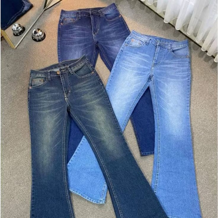 yoons_Celana Cutbray High Waist Jeans Wanita Levis jeans tebal bukan semi jeans