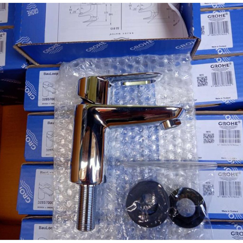 GROHE 20422000 || KRAN WASTAFEL GROHE BAULOOP || DINGIN || COLD ONLY