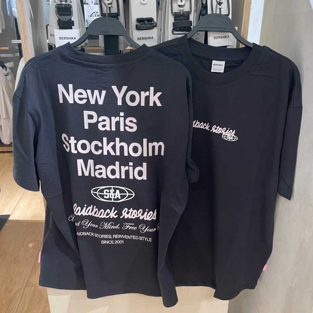 Kaus T-shirt BERSHKA MEN Jastip (jasa titip)