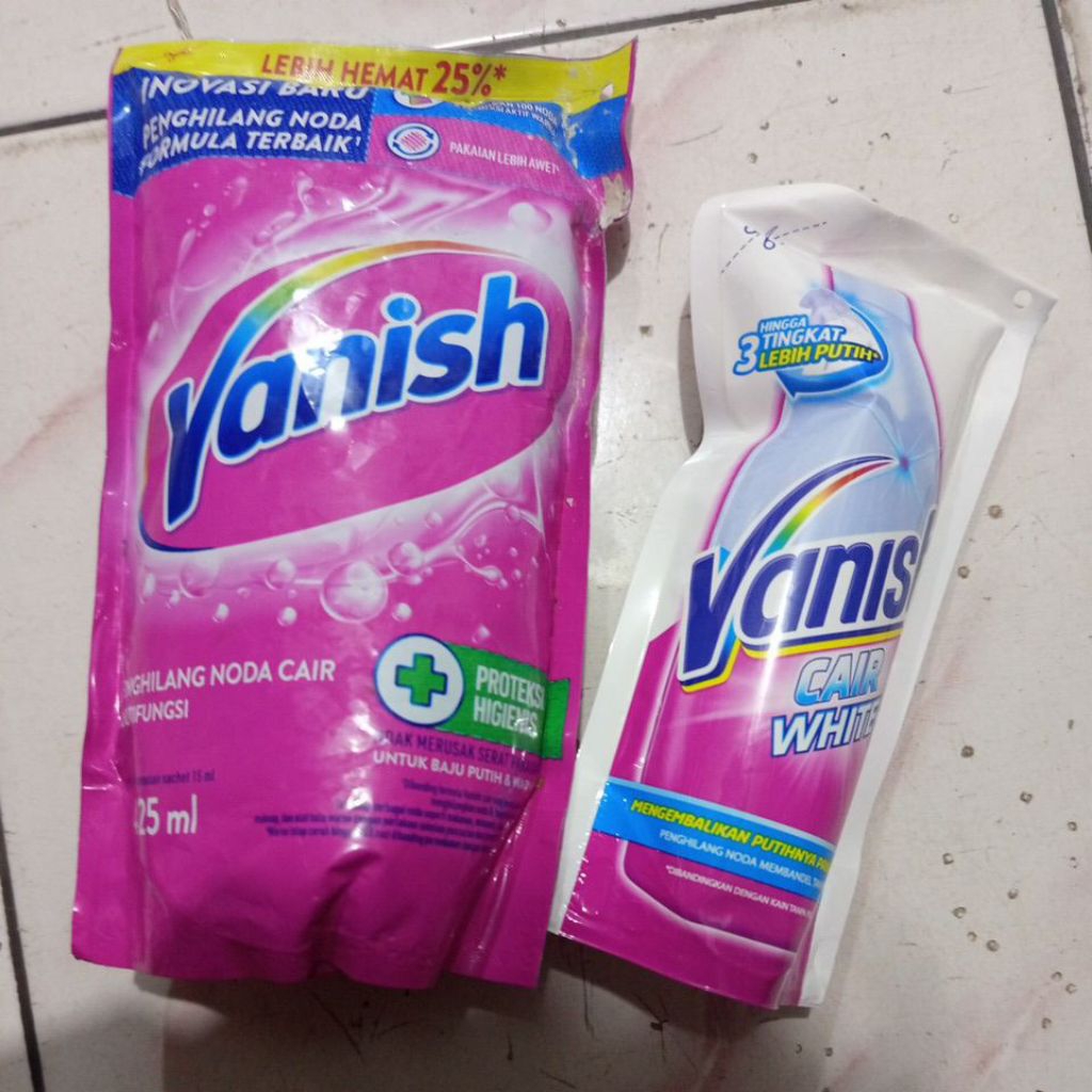 vanish penghilang noda cair multifungsi 150ml/425ml