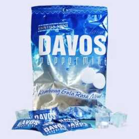 

Permen Davos clasic 72gr